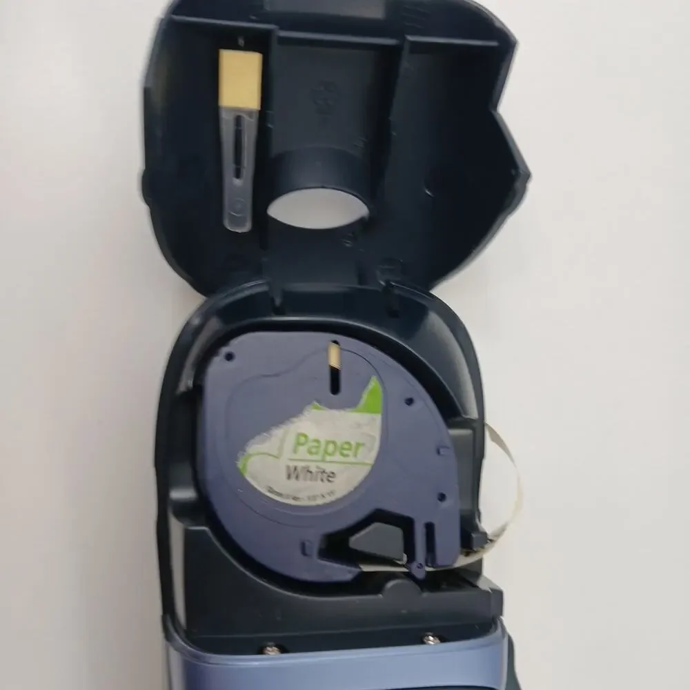 Dymo LetraTag Label Maker LT-100H Handheld Blue
